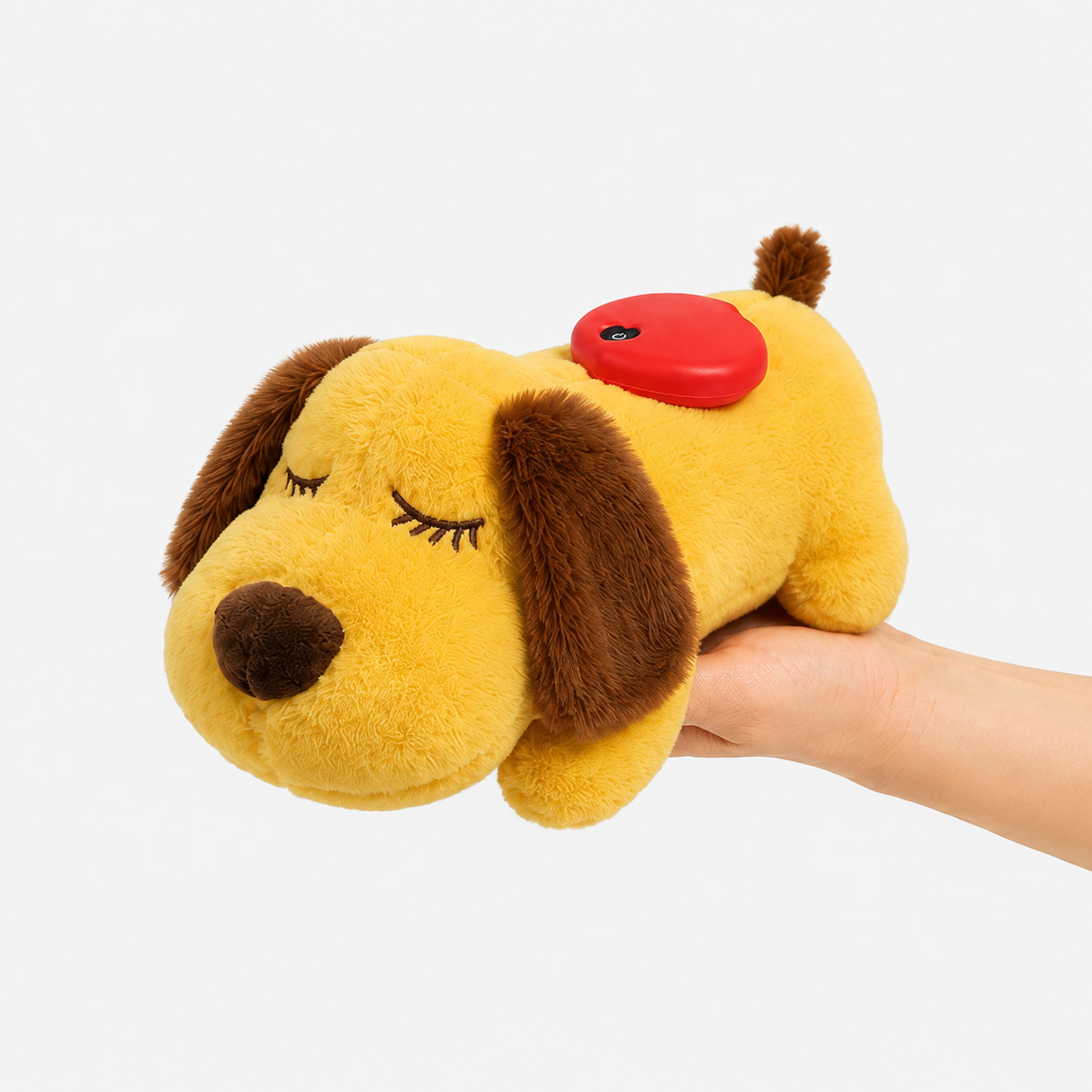 Calming Heartbeat Plush Toy for Dogs | Anxiety Relief Sleep Companion