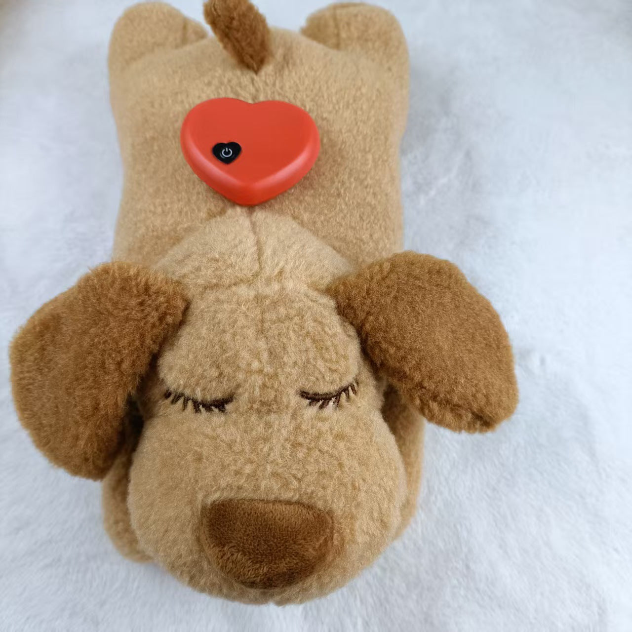 Calming Heartbeat Plush Toy for Dogs | Anxiety Relief Sleep Companion